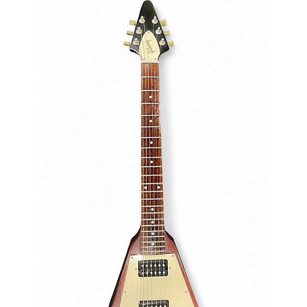 Used 2008 Gibson FLYING V FADED Heritage Cherry Solid Body Electric Guitar