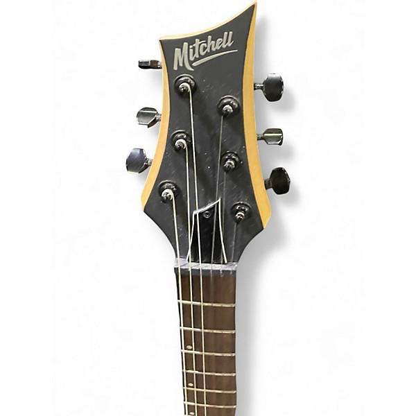 Used Mitchell MM100 Walnut Solid Body Electric Guitar