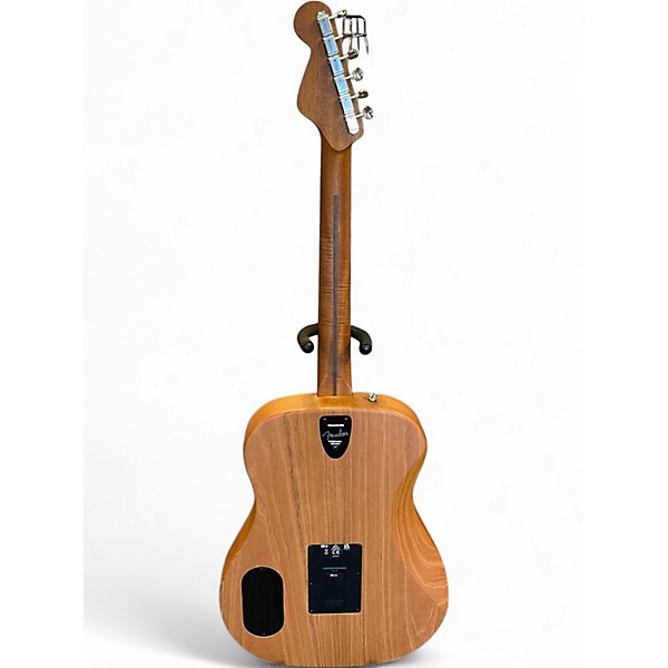 Used Fender Highway Dreadnought Natural Acoustic Electric Guitar