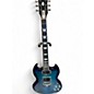 Used Gibson SG Modern Blueberry Fade Solid Body Electric Guitar thumbnail