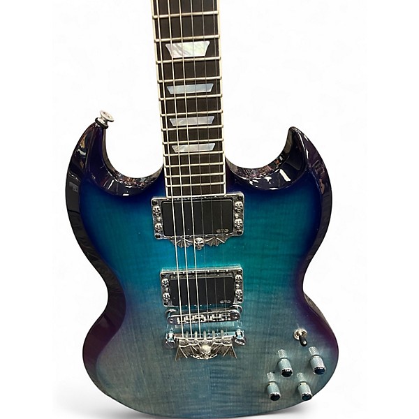 Used Gibson SG Modern Blueberry Fade Solid Body Electric Guitar
