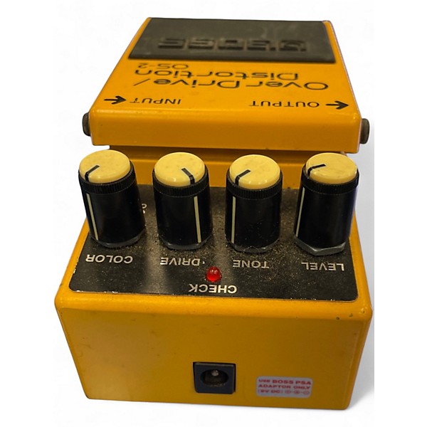 Used BOSS OS2 Overdrive Distortion Effect Pedal
