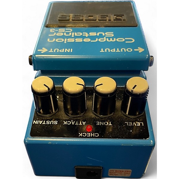 Used BOSS CS3 Compressor Sustainer Effect Pedal