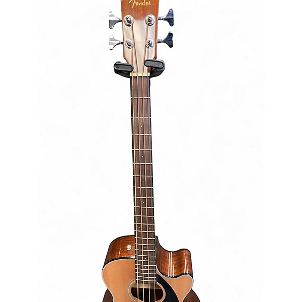 Used Fender CB-60SCE Natural Acoustic Bass Guitar