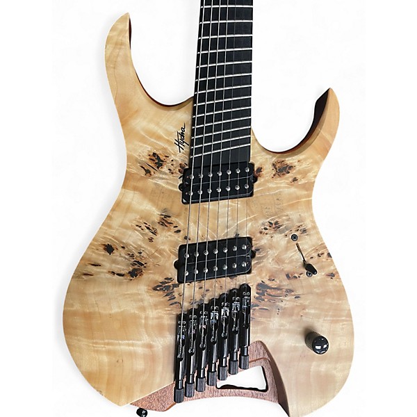 Used Mayones hydra elite vf bkp 7 Natural Solid Body Electric Guitar