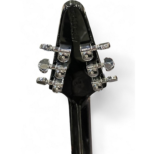 Used Gibson 70s FLYING V Mirror Black Solid Body Electric Guitar