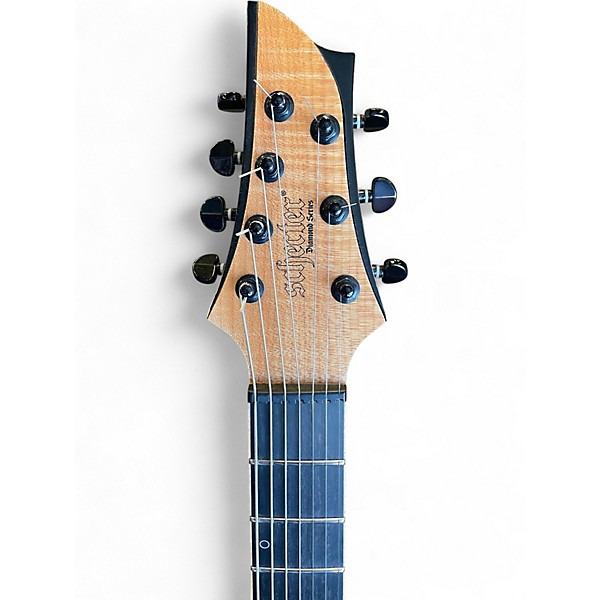 Used Schecter Guitar Research KM7 MKII Natural Solid Body Electric Guitar