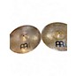 Used MEINL 15in Byzance Dark Hi Hat Pair Cymbal thumbnail