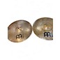 Used MEINL 15in Byzance Dark Hi Hat Pair Cymbal