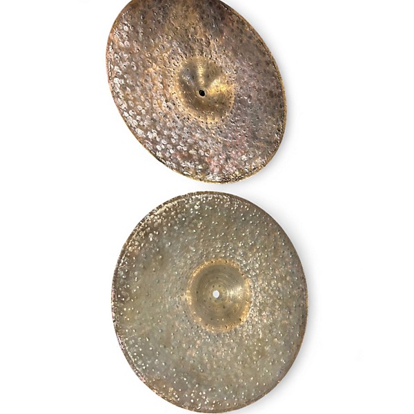 Used MEINL 15in Byzance Dark Hi Hat Pair Cymbal