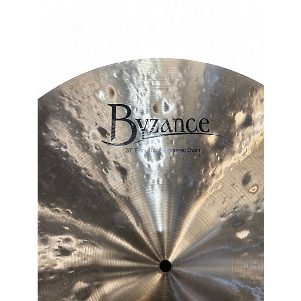 Used MEINL 20in Byzane Extra thin crash Cymbal