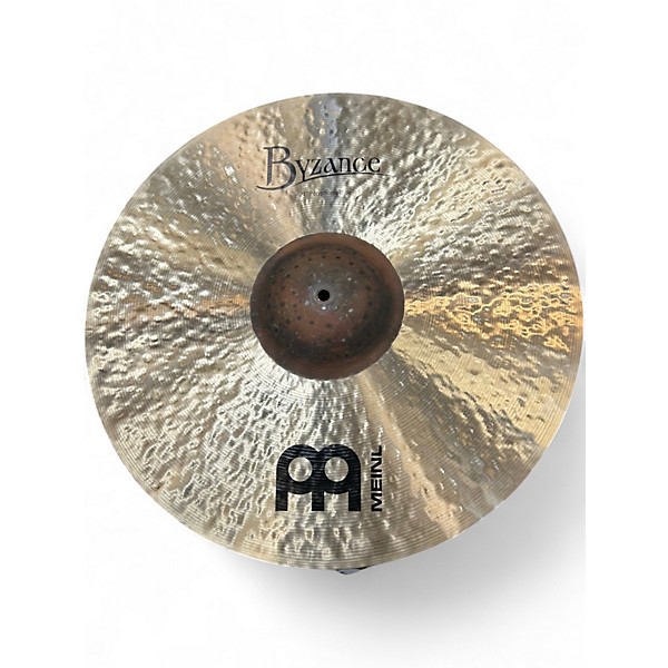 Used MEINL 21in Byzane polyphonic ride Cymbal