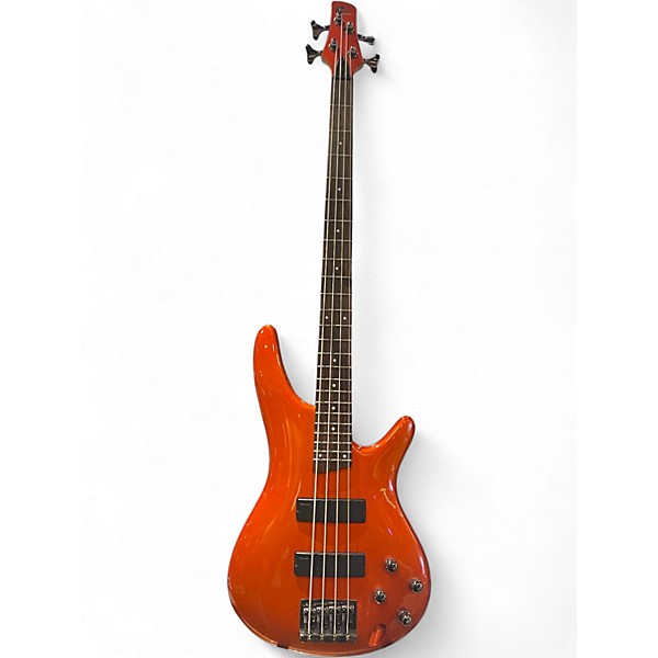 Used Ibanez SR300 Roadster Orange Metallic Electric Bass Guitar