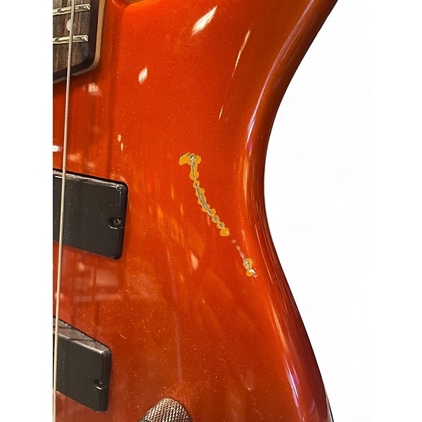 Used Ibanez SR300 Roadster Orange Metallic Electric Bass Guitar