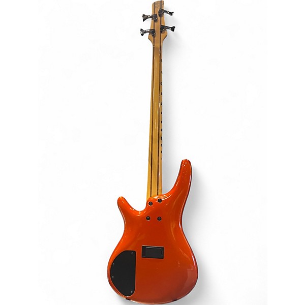 Used Ibanez SR300 Roadster Orange Metallic Electric Bass Guitar