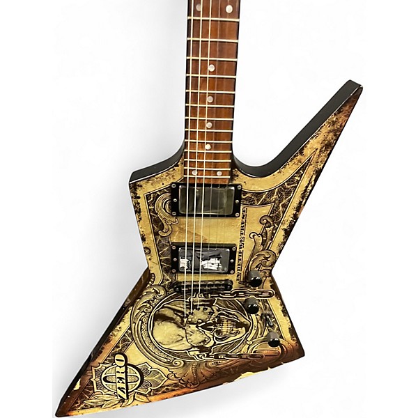 Used Dean Dave Mustaine Zero In Deth We Trust Solid Body Electric Guitar