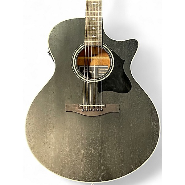 Used Ibanez AE140-WKH WORN BLACK Acoustic Guitar