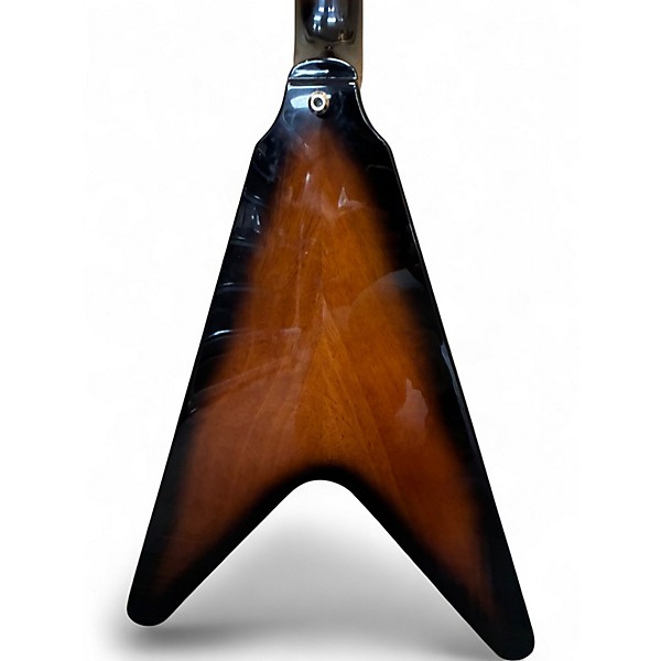 Used 2025 Epiphone FLYING V 70S Vintage Sunburst Solid Body Electric Guitar