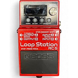 Used BOSS RC5 LOOP STATION Pedal