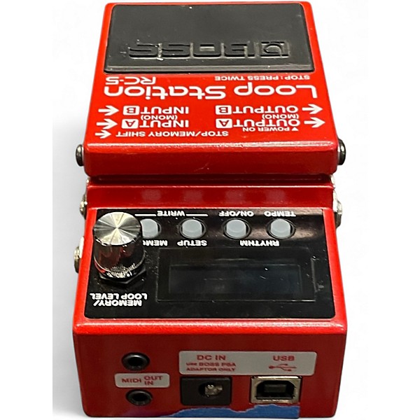 Used BOSS RC5 LOOP STATION Pedal
