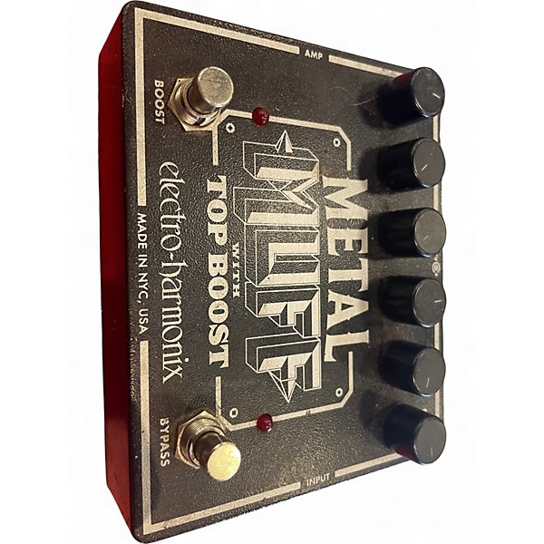 Used Electro-Harmonix Metal Muff Distortion With Top Boost Effect Pedal