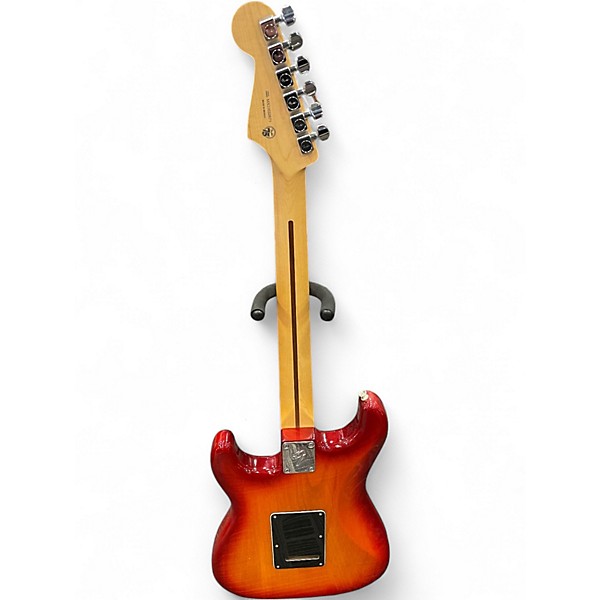 Used Fender Player Stratocaster HSS Cherry Sunburst Solid Body Electric Guitar