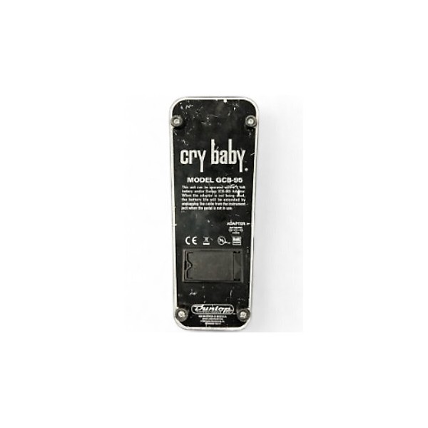 Used Dunlop GCB95 Original Crybaby Wah Effect Pedal