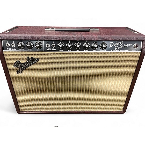 Used Fender 1965 Reissue Deluxe Reverb 22W Tube Guitar Combo Amp