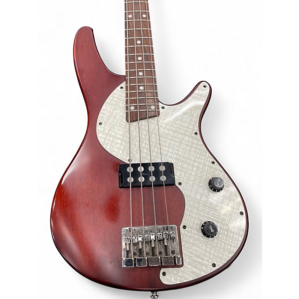 Used Ibanez SRX400 Trans Red Electric Bass Guitar