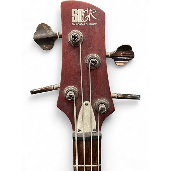 Used Ibanez SRX400 Trans Red Electric Bass Guitar