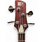 Used Ibanez SRX400 Trans Red Electric Bass Guitar
