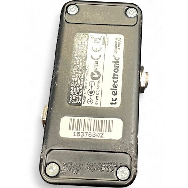 Used TC Electronic Polytune Noir Mini 2 Tuner Pedal