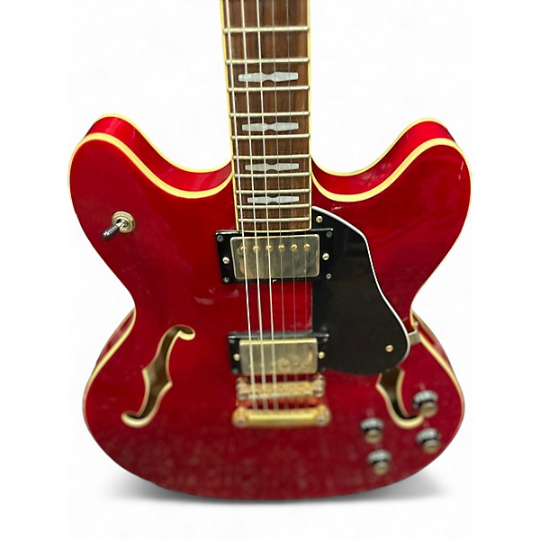 Used Peavey JF1EX RED Hollow Body Electric Guitar