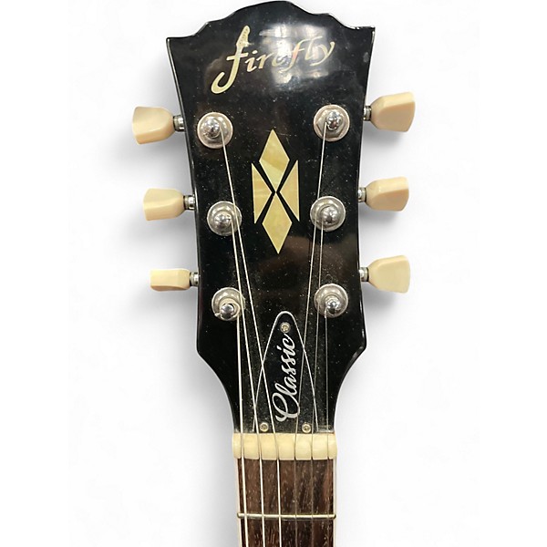Used Fire Fly CLASSIC LES PAUL SUNBURST Solid Body Electric Guitar