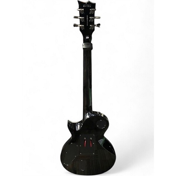 Used ESP LTD EC1001FR Trans Black Solid Body Electric Guitar