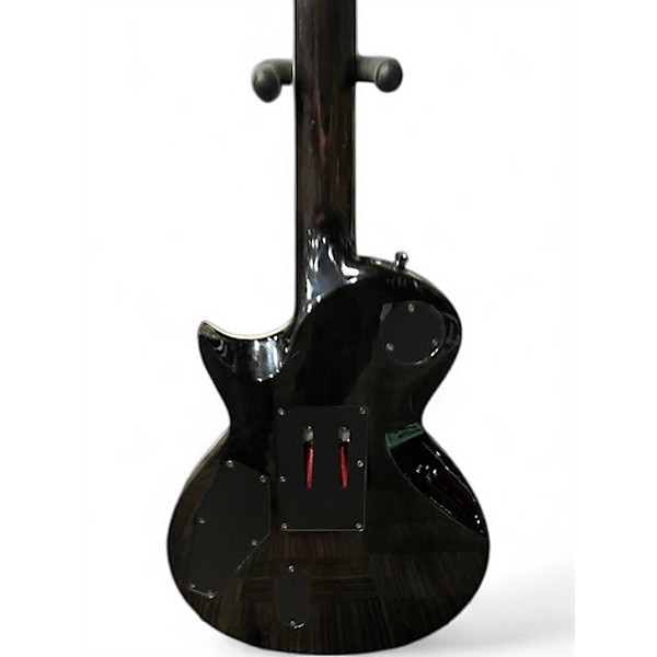 Used ESP LTD EC1001FR Trans Black Solid Body Electric Guitar