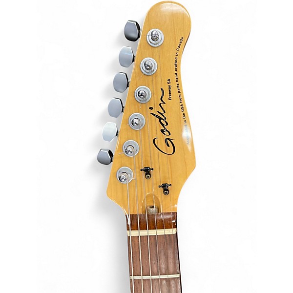 Used Godin Freeway SA Light Burst Solid Body Electric Guitar