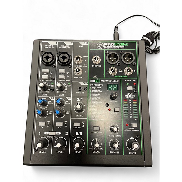 Used Mackie PROFX6 V3 Unpowered Mixer