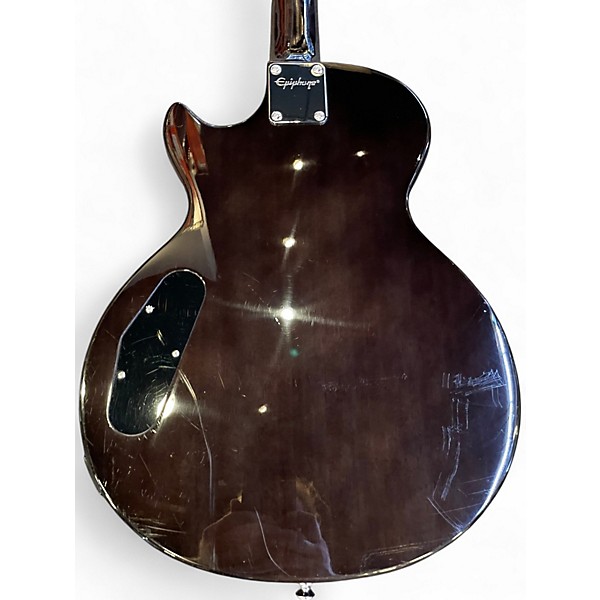 Used Epiphone Les Paul Special II Plus Trans Black Solid Body Electric Guitar