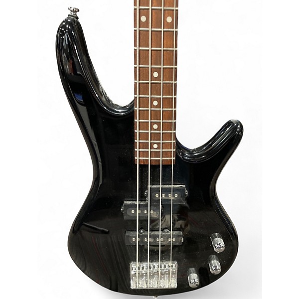 Used Ibanez Gio Mikro Bass Black Electric Bass Guitar