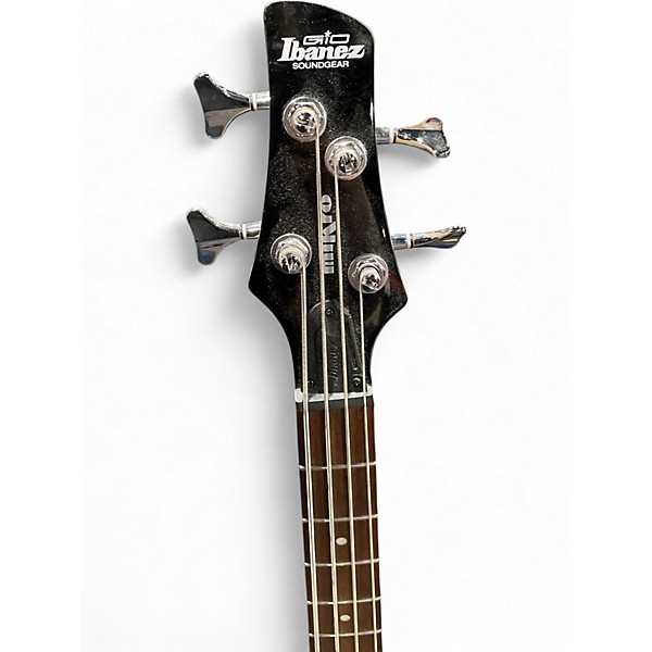 Used Ibanez Gio Mikro Bass Black Electric Bass Guitar