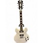 Used D'Angelico Premier Series DC Semi-Hollowbody Electric Guitar with No F- White Hollow Body Electric Guitar thumbnail