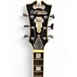 Used D'Angelico Premier Series DC Semi-Hollowbody Electric Guitar with No F- White Hollow Body Electric Guitar