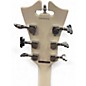 Used D'Angelico Premier Series DC Semi-Hollowbody Electric Guitar with No F- White Hollow Body Electric Guitar