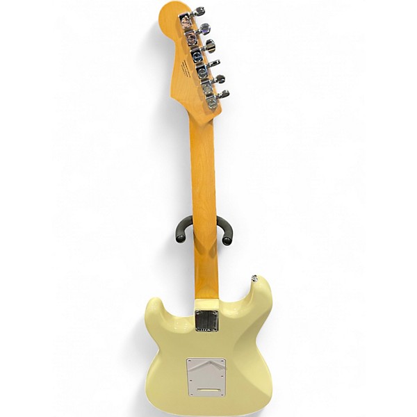 Used Fender Standard Stratocaster Olympic White Solid Body Electric Guitar