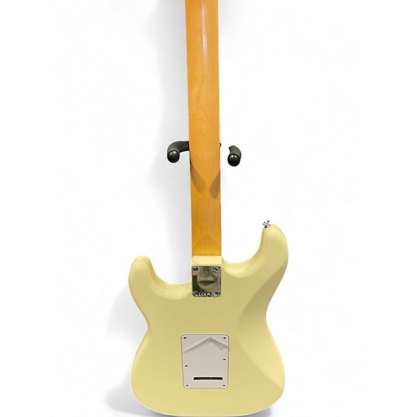 Used Fender Standard Stratocaster Olympic White Solid Body Electric Guitar