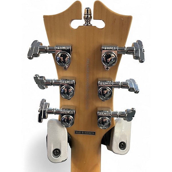 Used D'Angelico Premiere Bedford SH Olympic Pearl Hollow Body Electric Guitar