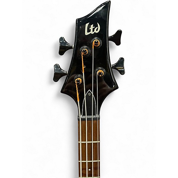 Used ESP LTD B154DX RED Electric Bass Guitar