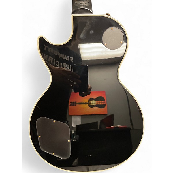 Used Epiphone Les Paul Custom Buttercream Solid Body Electric Guitar