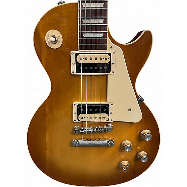 Used Gibson Les Paul Classic Honey Burst Solid Body Electric Guitar
